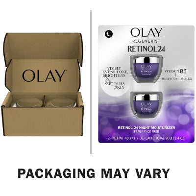 Olay Regenerist Retinol 24 Night Facial Moisturizer (1.7 fl. oz., 2 pk.)