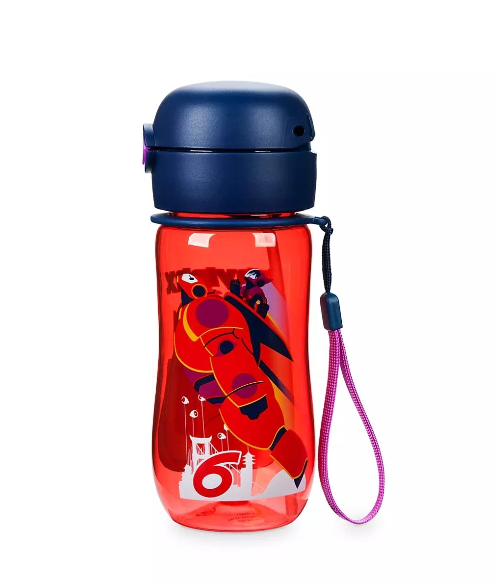 Disney Store Baymax Flip Top Water Bottle, Big Hero 6 – Varieties