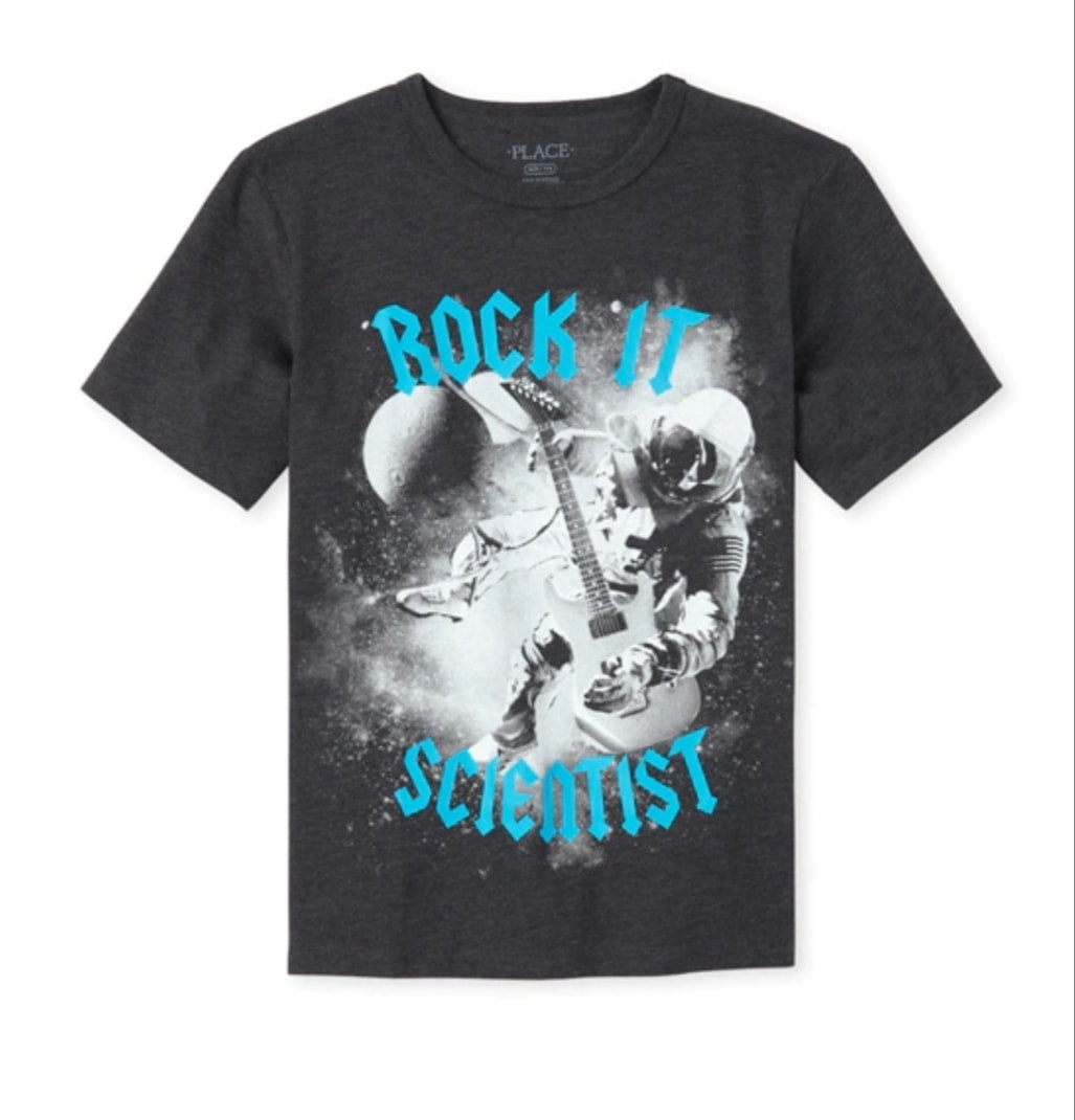 Boys Rock It Scientist Graphic Tee
