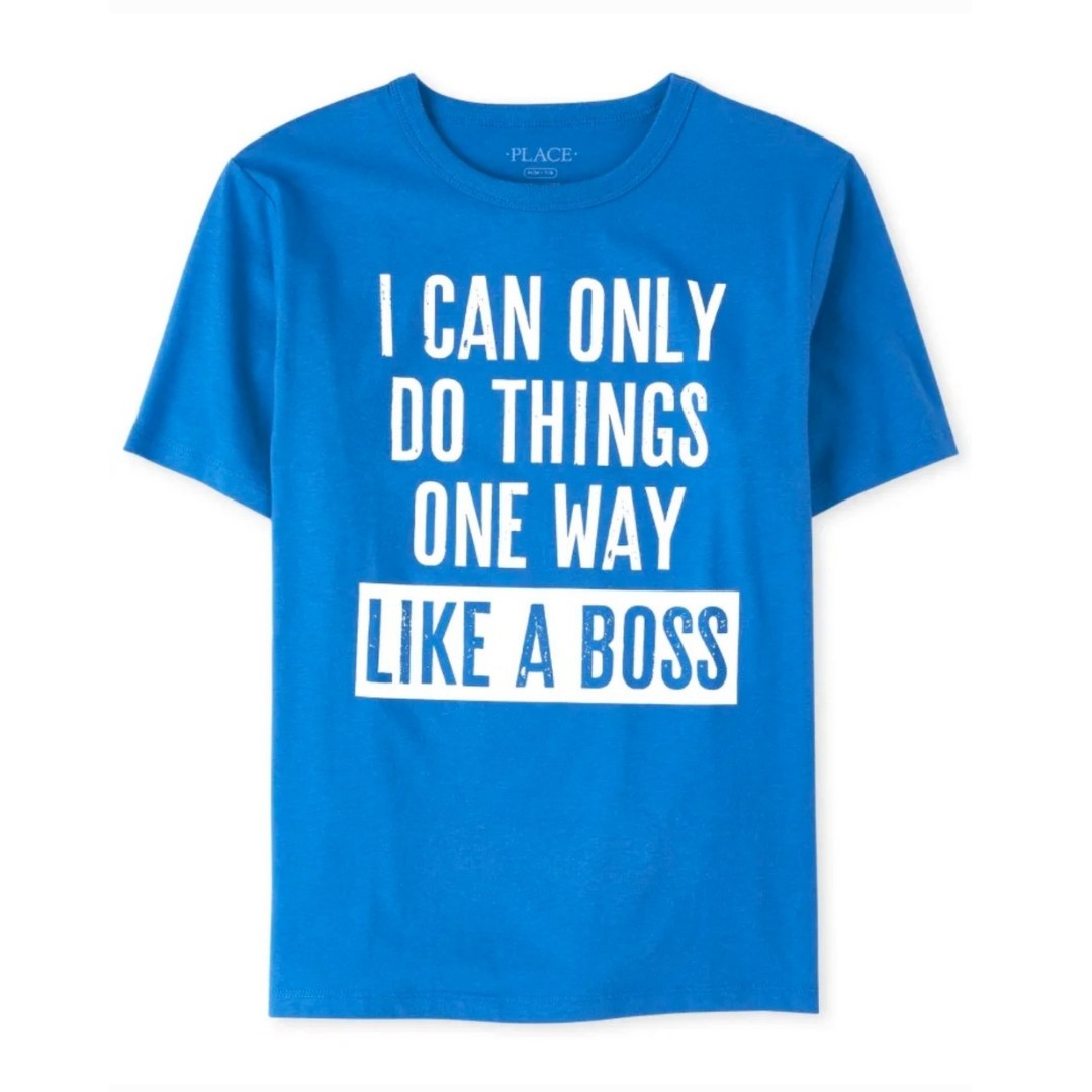 Boys Like A Boss Graphic Tee
