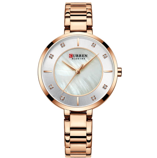 CURREN Women Links Watch - Rose Gold