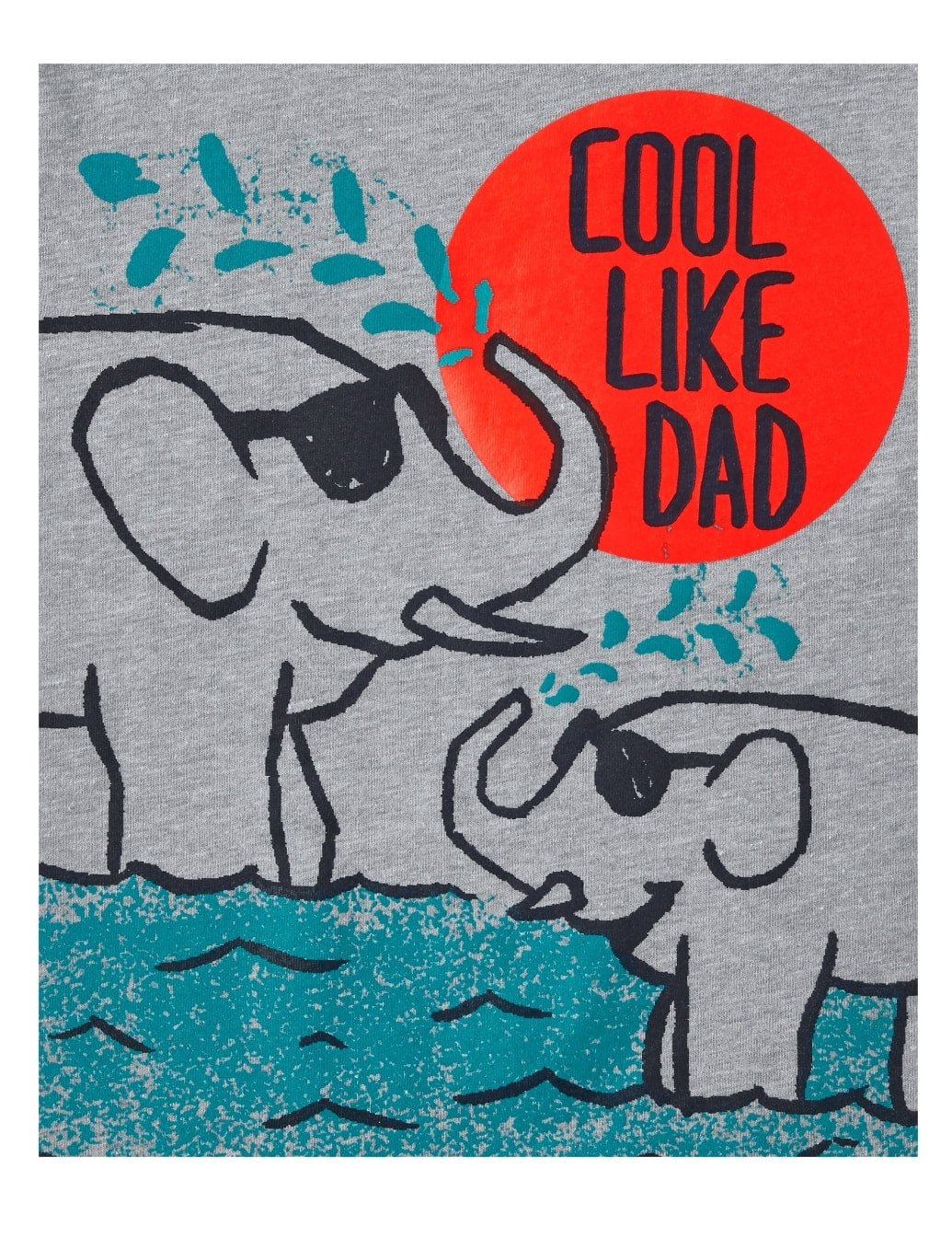 Baby And Toddler Boys Cool Like Dad Graphic Tee - S/D Dolphin