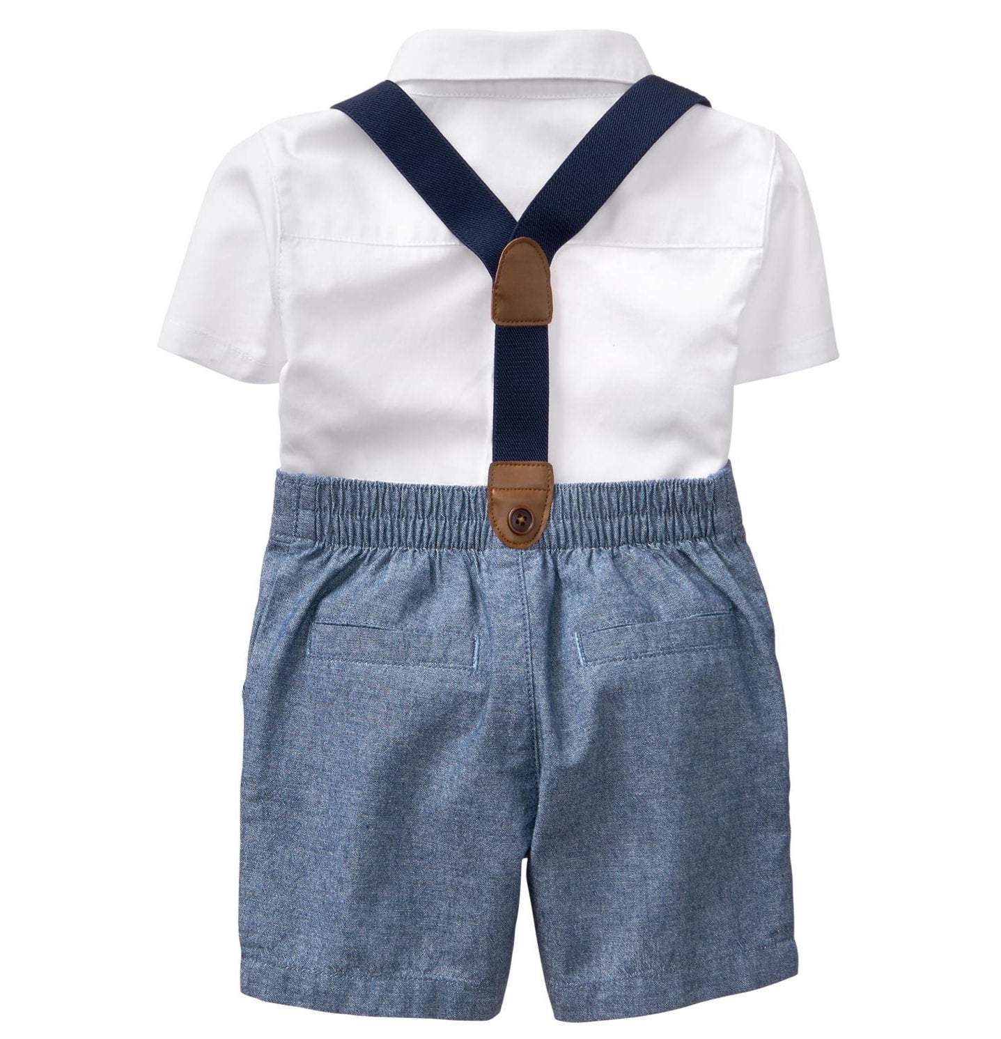 Gymboree Baby Boy Suspender Shorts Set