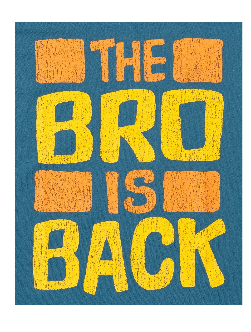 Boys Bro Graphic Tee - Bluestone