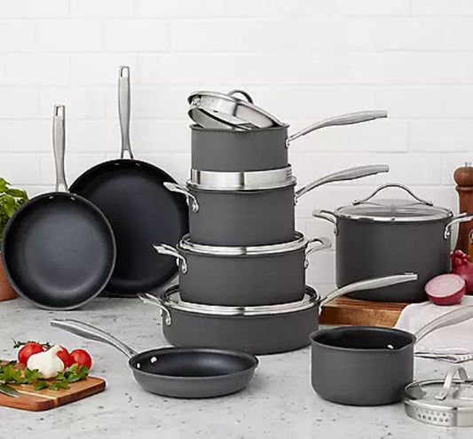 Member's Mark 15-Piece Hard Anodized Aluminum Cookware Set