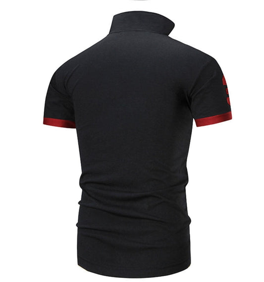 Custom Fit Polo Shirt - Black