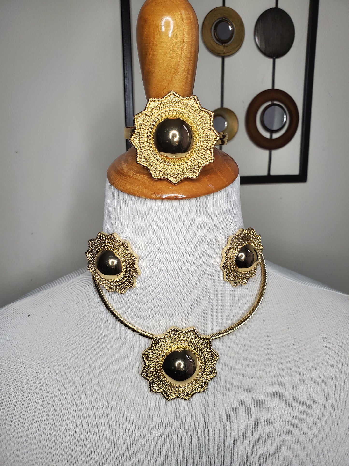 Lotus Brazilian Party Jewelry Set