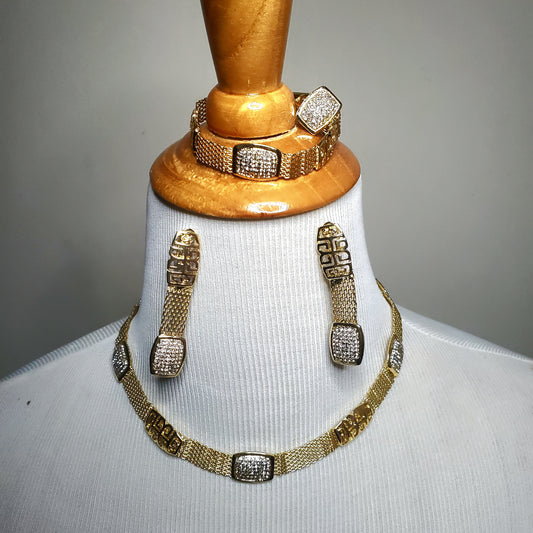 Carpet 18k Gold Inspired Jewelry Set