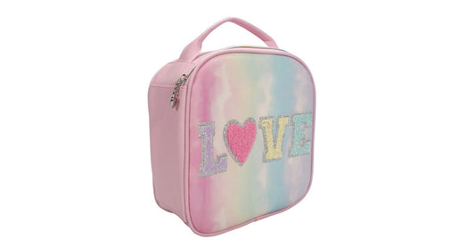 Girls Love Tie Dye Lunch Bag
