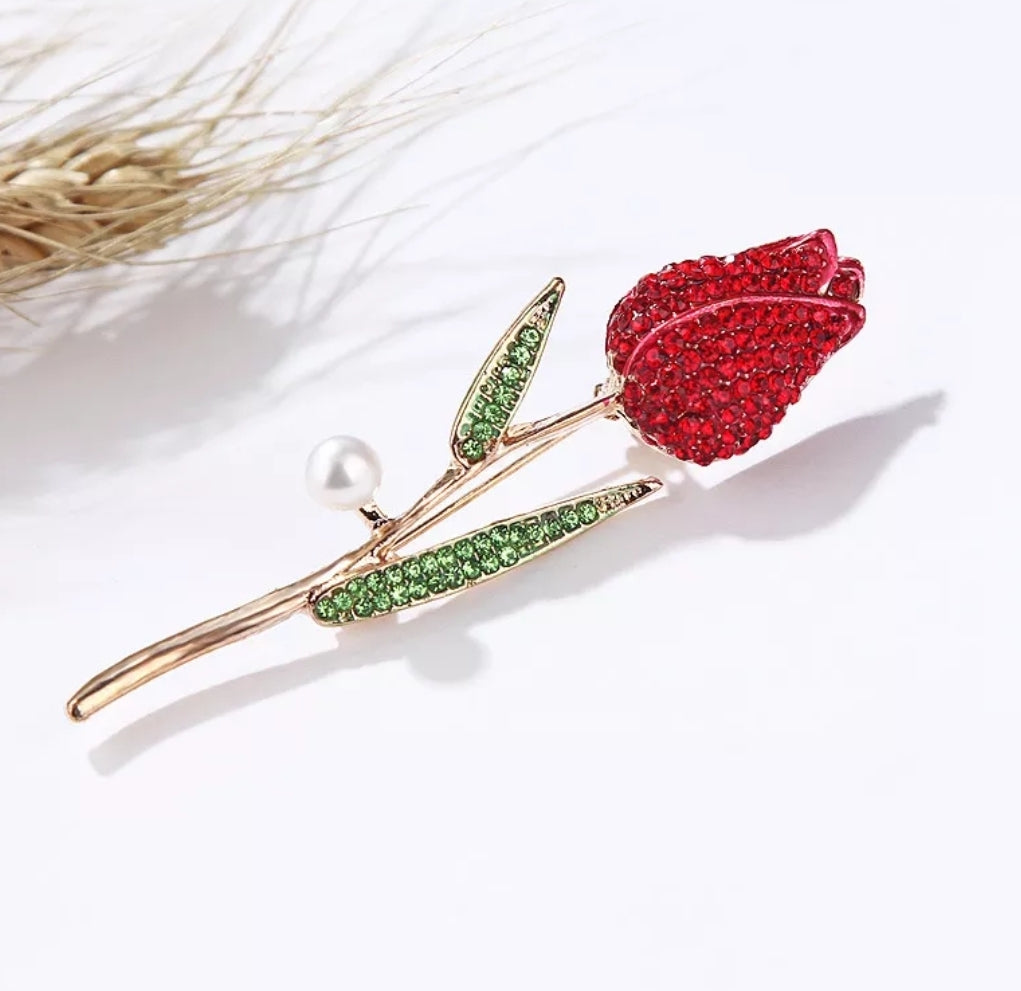 Tulip Fashion Brooch
