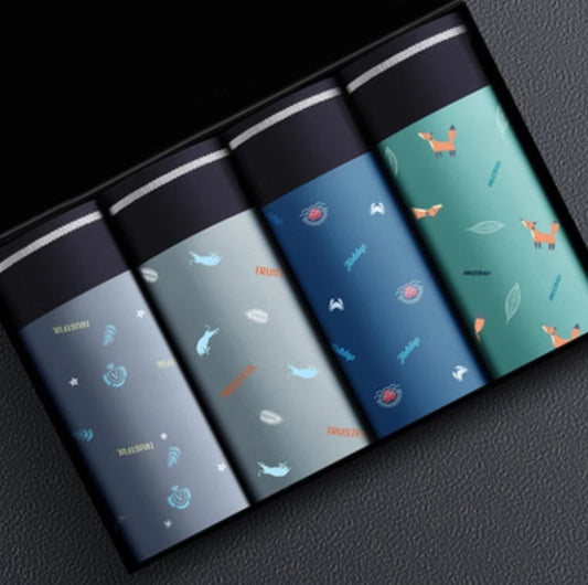 Men's Multipack 95% Cotton Boxers Brief Set