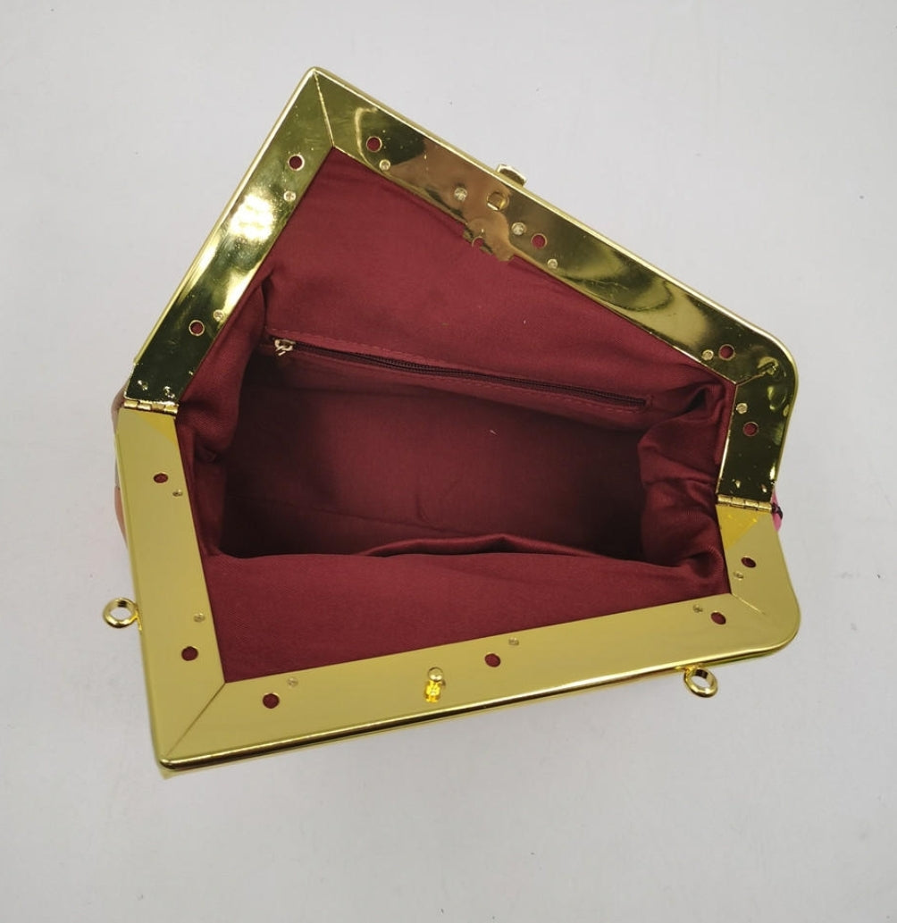 Metallic Rainbow Shoulder Party Purse