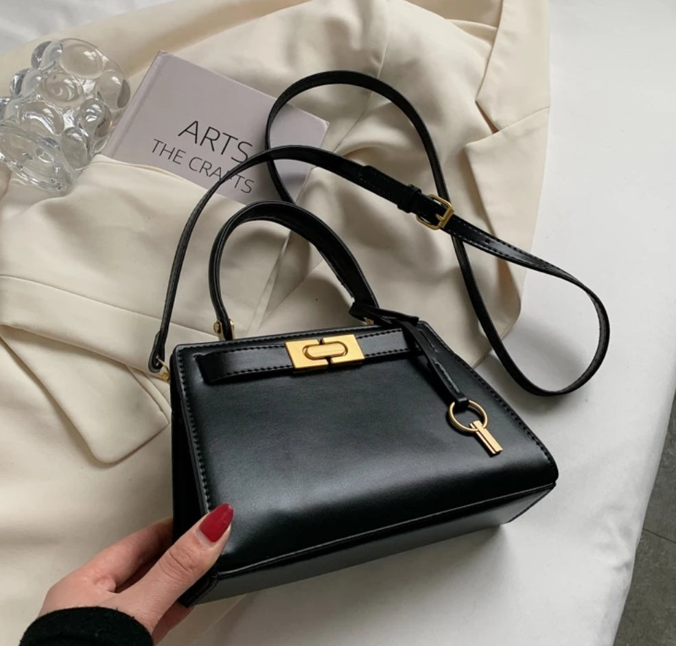 Camden Mini Satchel Crossbody - Black