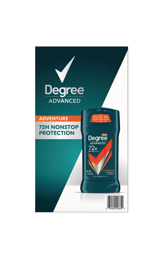 Degree for Men Advanced Protection Antiperspirant, Adventure (2.7 oz., 5 pk.)