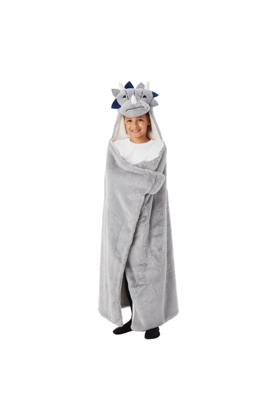 Kids Animal Hooded Throw (Assorted Characters)