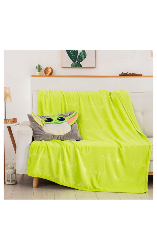 Star Wars Mandalorian "The Child" Pillow Pocket Throw 2-Pc. Set