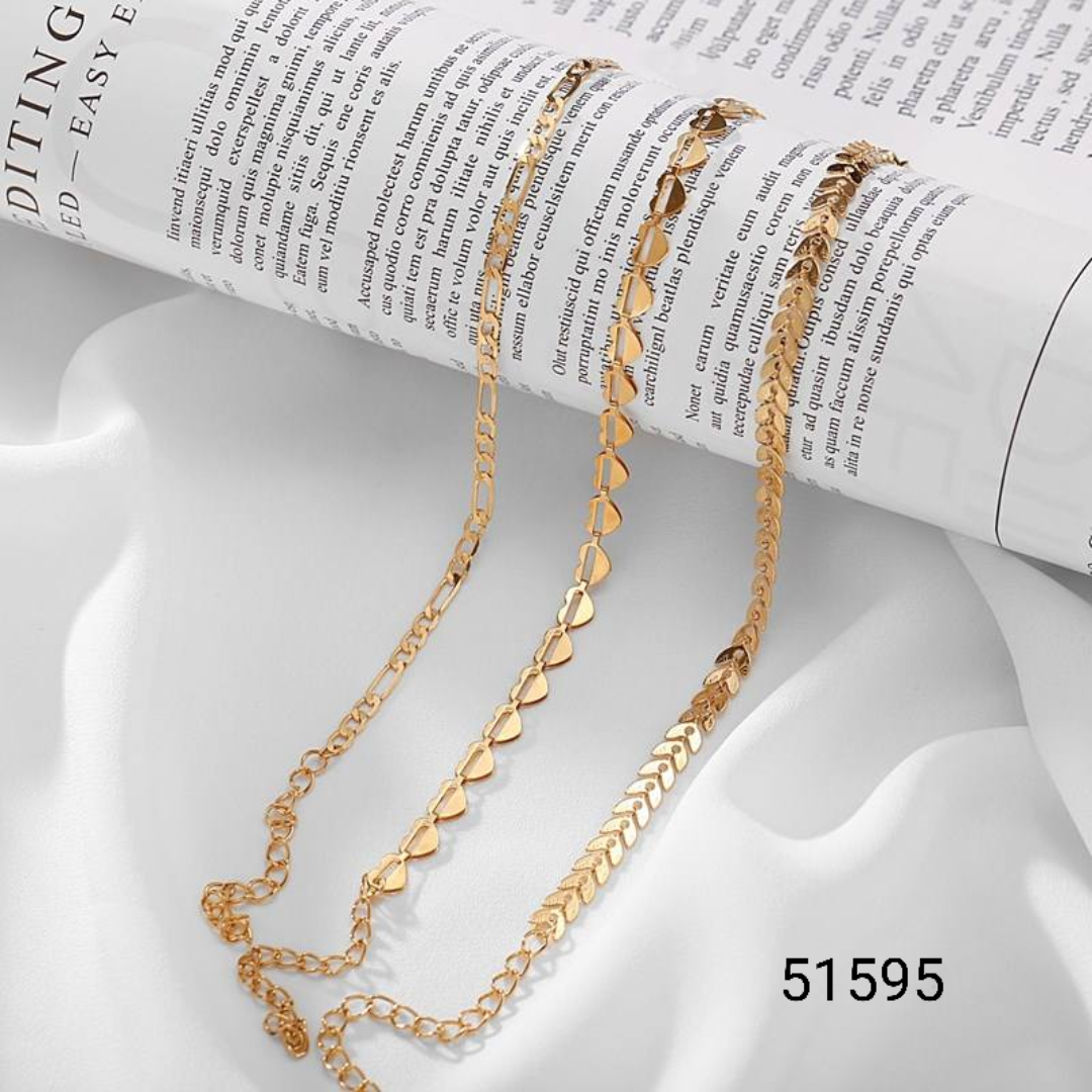 Ladies Fashion Anklet Bracelet Set