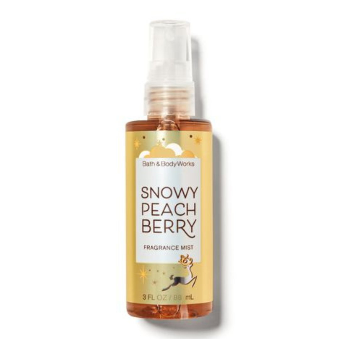 Snowy Peach Berry Fragrance Mist 3 fl oz - Travel Size
