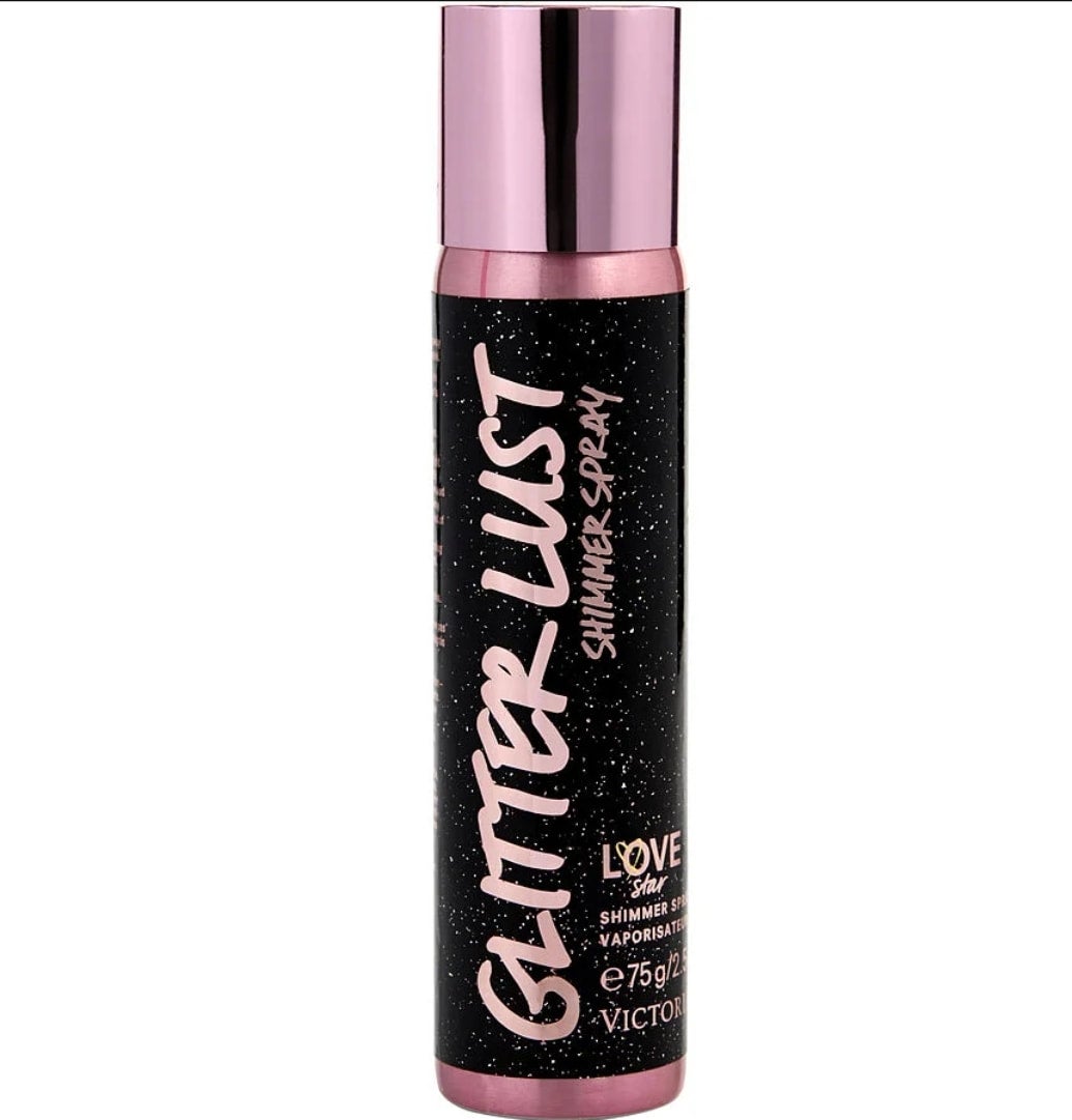 Victoria's Secret Love Star Glitter Lust Shimmer Spray - 2.5 oz