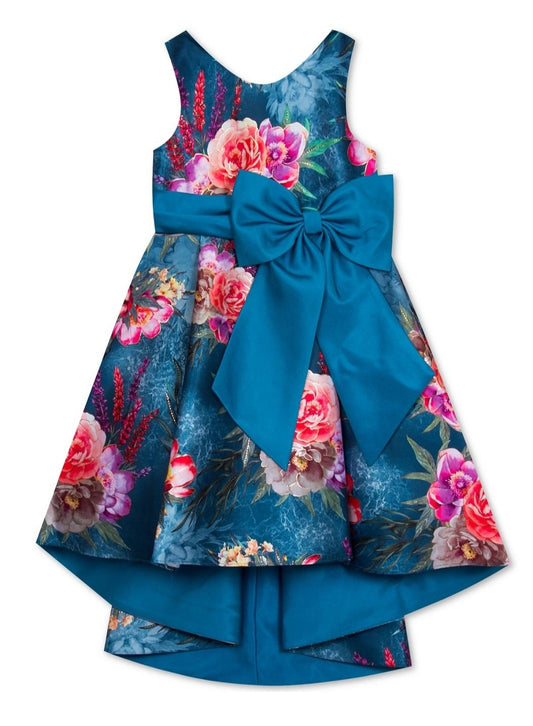 Rare Editions Toddler Girl Mikado Hi Low Dress