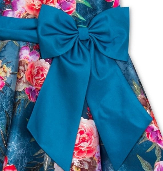 Rare Editions Toddler Girl Mikado Hi Low Dress