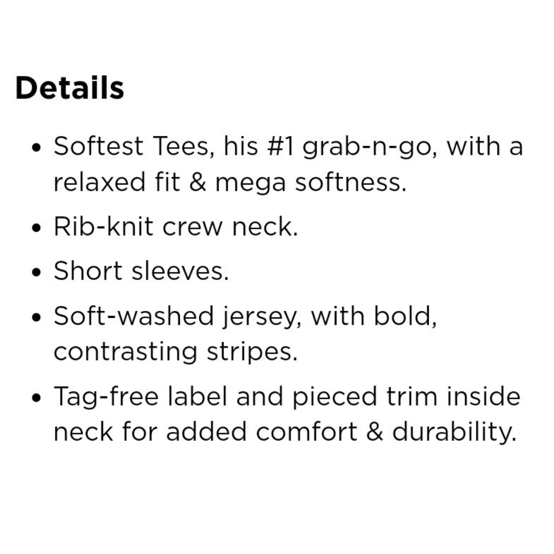 Boys Bold Stripe T-Shirt