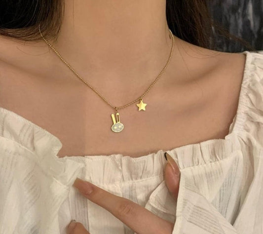Teddy Star Necklace
