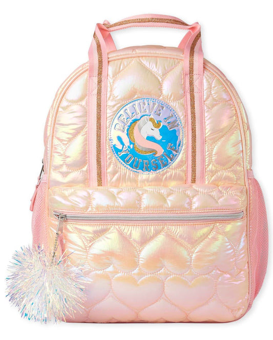 Quilted Heart Unicon Backpack Set