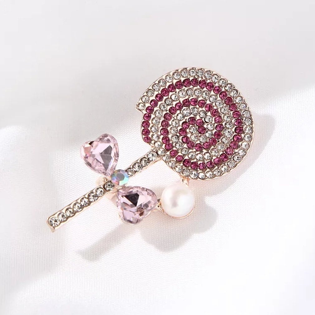 Lollipop Fashion Brooch