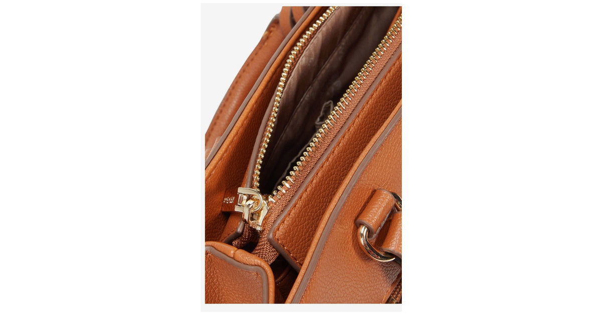 Anne Klein East West Satchel with Horse Bit