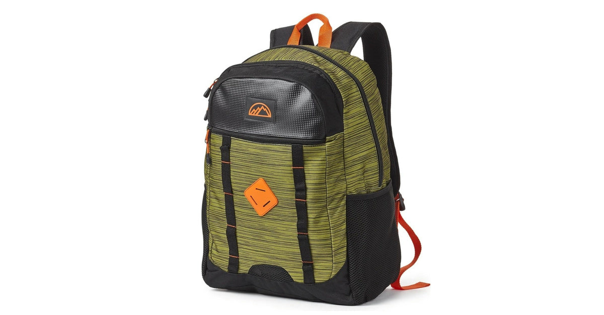 Green Heather Double Daisy Chain Backpack – Varieties Hub Co.