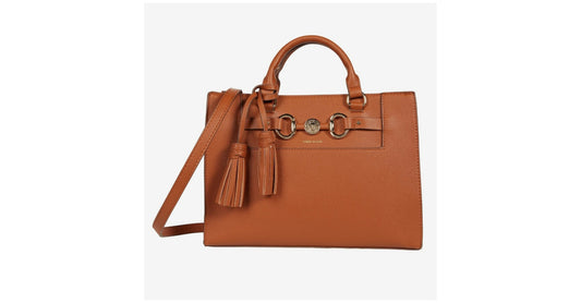 Anne Klein East West Satchel with Horse Bit
