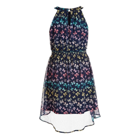 Epic Threads Big Girls Butterfly-Print High-Neck Dress - Large (8/10)