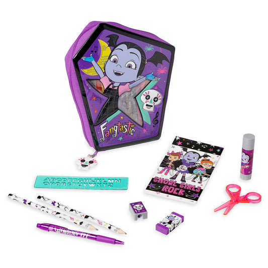 Disney's Vampirina 30-Piece Zip-Up Stationery Kit