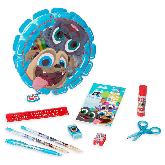 Disney's Poppy Dog Pals 30-Piece Zip-Up Stationery Kit