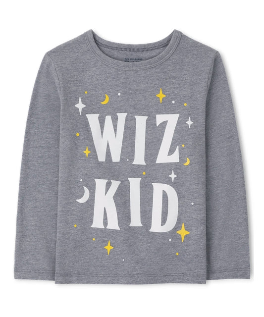 Baby And Toddler Boys Wiz Kid Graphic Tee - S/D Milky Way