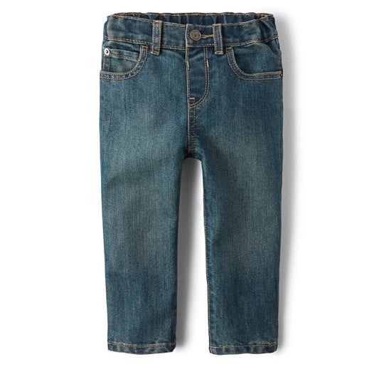 Baby And Toddler Boys Stretch Skinny Jeans - Tide Pool