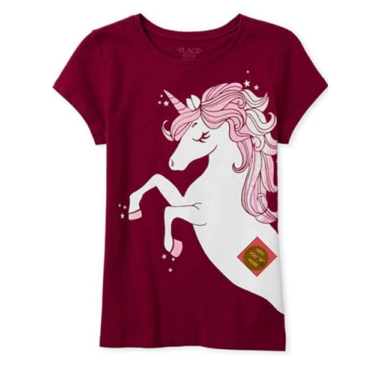 Girls Big Pony Graphic Tee - (7/8)