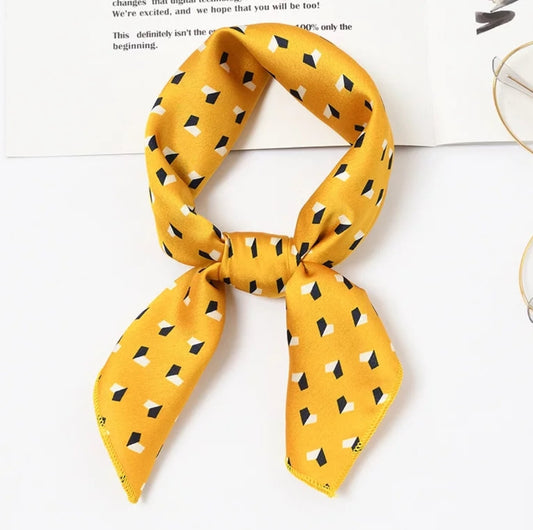 Diamond Print Women's Neck Scarf