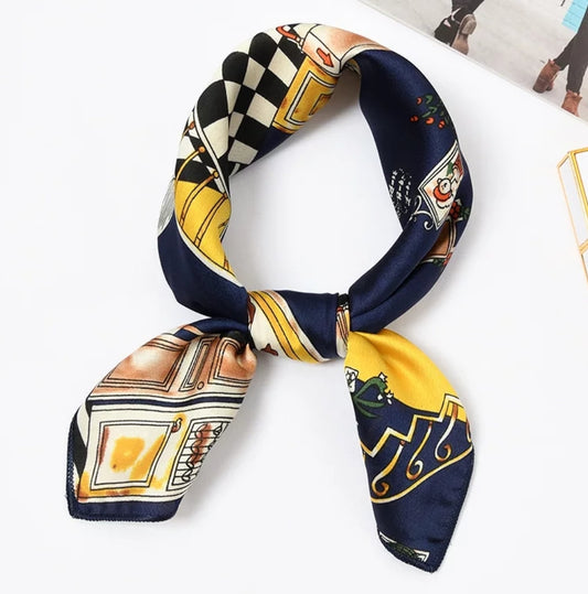 Canvas Print Women's Neck Scarf