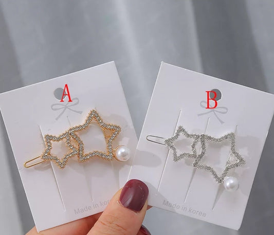 Double Star Hairclip
