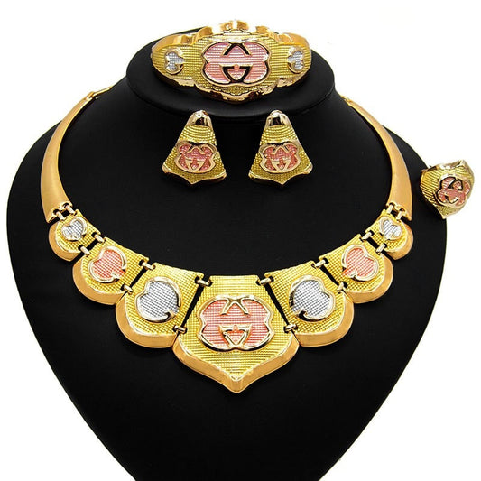 Crown Brazilian Party Jewelry Set