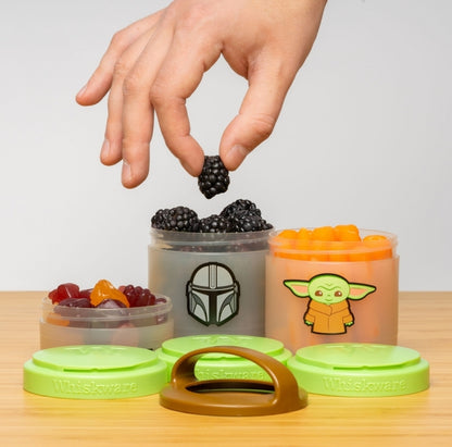Star Wars Mandalorian Whiskware Stackable Snack Containers