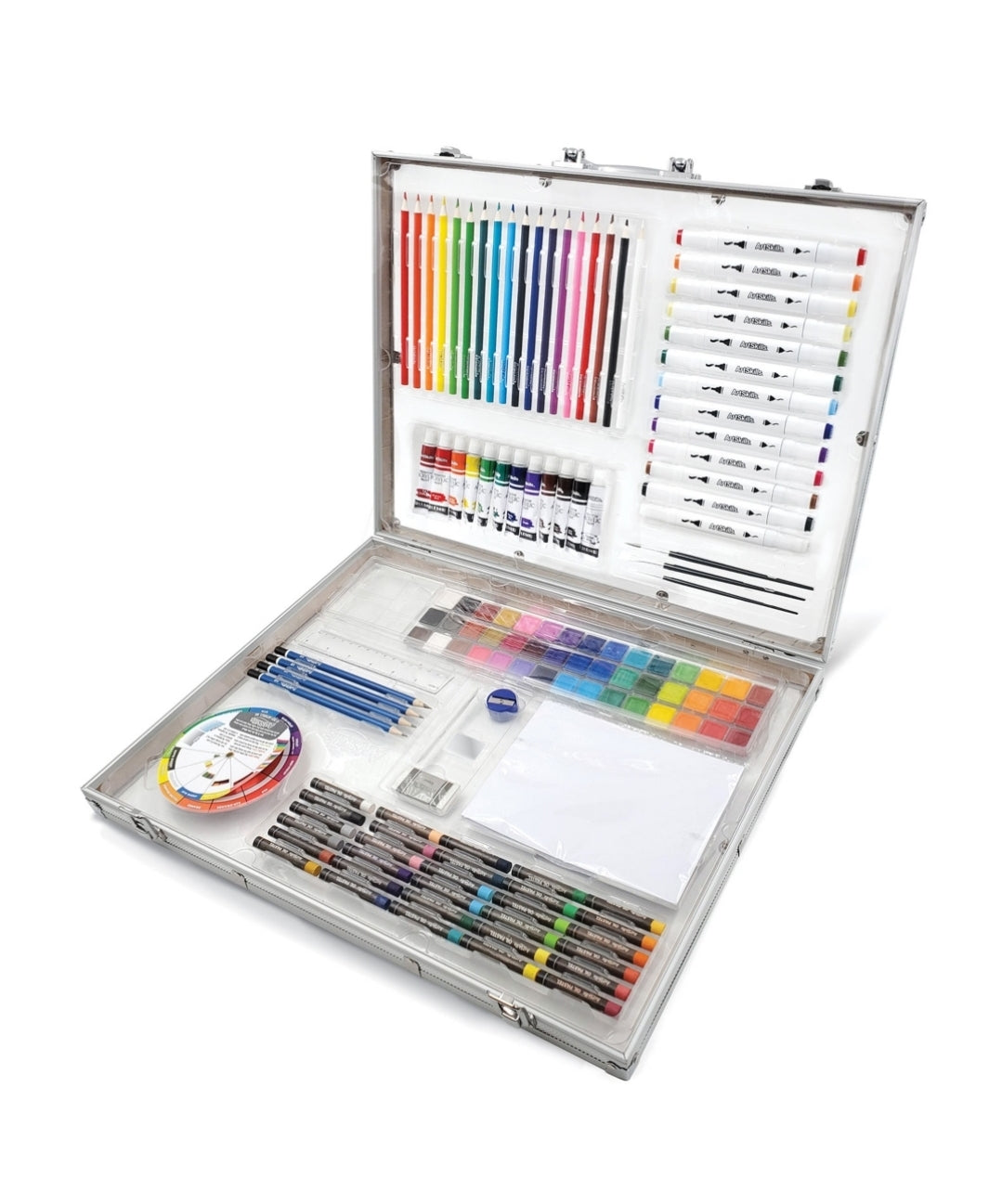 Essential Portable Premium Art Supply Kit, 200 Pieces – Varieties Hub Co.