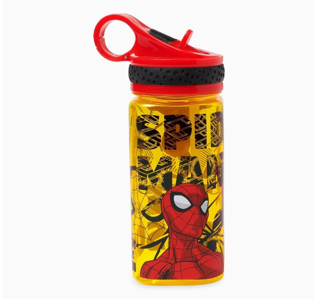 Spider-Man Water Bottle with Built-In Straw – Varieties Hub Co.