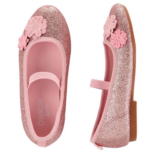Oshkosh Sparkle Flower Flats